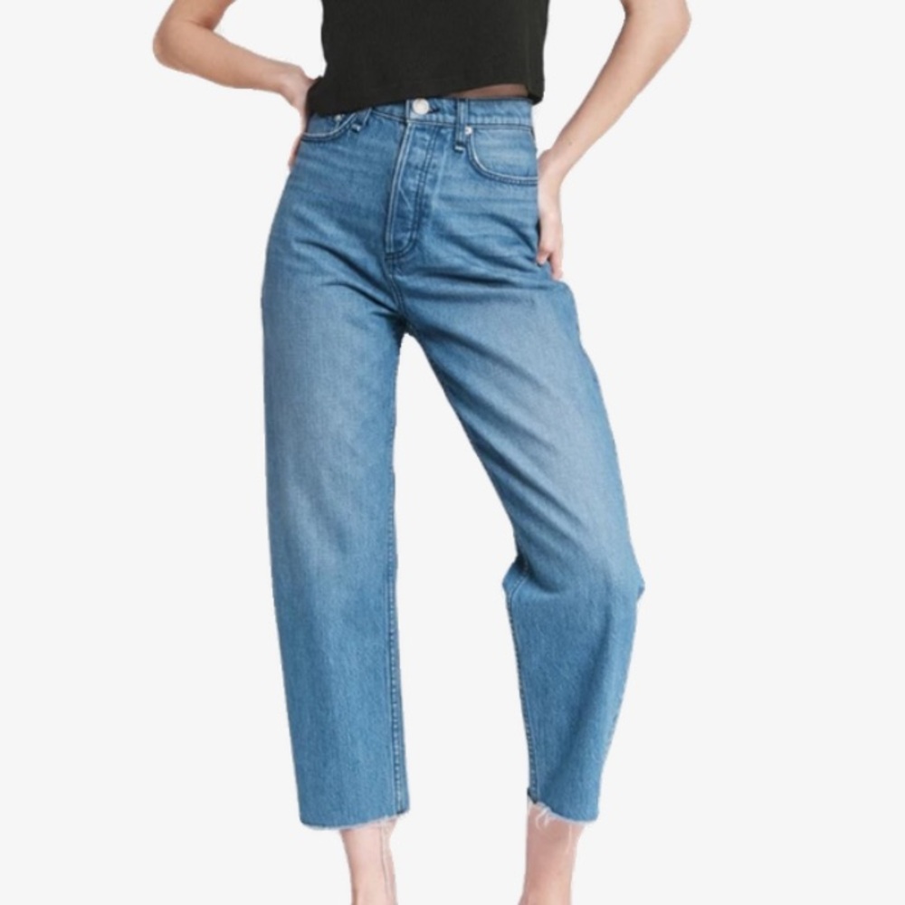 Rag & Bone 90s High-Rise - Brighton Wide Leg Jeans Women’s Size 28